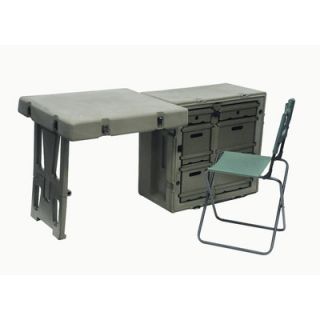 Pelican Hardigg Single Field Writing Desk 472 FLD DESK TA