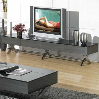 Creative Images International 79 TV Stand TV059   Gray / TV059   White Finis