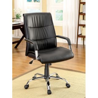 Hokku Designs Blake High Back Leatherette Office Chair with Arms IDF FC608
