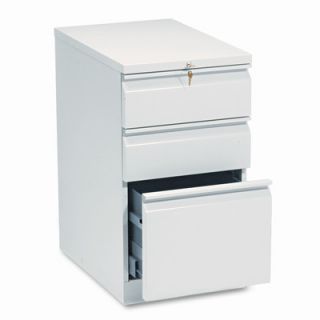 HON Mobile 3 Drawer Efficiencies Series Box/File Pedestal 33723R Finish Putty