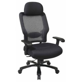 Office Star Space Seating Mid Back Professional Big and Tall Office Chair 63 