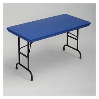 Correll, Inc. 72 Rectangular Folding Table RAXXXX XX Color Blue