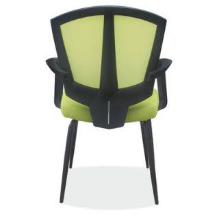 OfficeSource Sprint Side Chair with Arms 204 Color Green