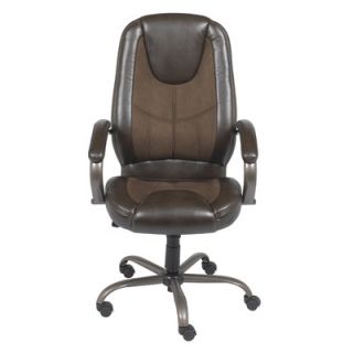 Z Line Designs Mid Back Leather Managerial Chair ZL3001 01MCU