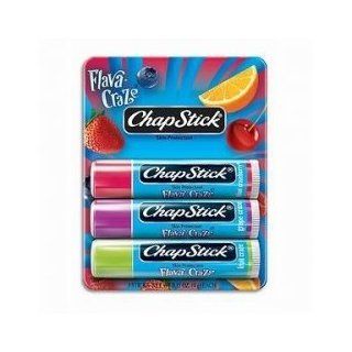 Chapstick Flava Craze Lip Balm 3 Pack  Lip Balms And Moisturizers  Beauty