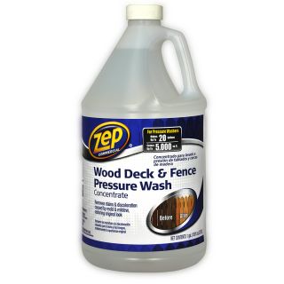Zep Commercial 128 oz Deck and Fence Cleaner Concentrate