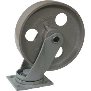 Fairbanks Swivel Weldless Caster — 8in. x 2in.  1,000   1,499 Lbs.