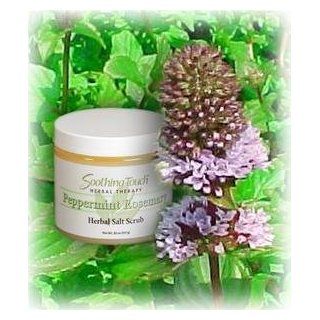 Peppermint Rosemary Herbal Salt Scrub 20 oz  Health And Personal Care  Beauty