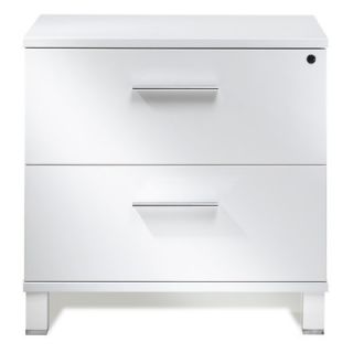 Jesper Office 2 Drawer Pure Office  File Cabinet X525 APP / X525 WH Finish W