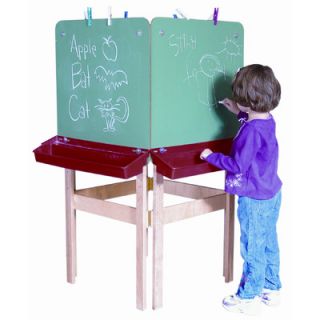 Wood Designs Four Side Easel in Tuff Gloss 191 Drawing Surface Plywood