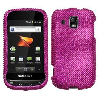 Asmyna SAMM930HPCDMS023NP Luxurious Dazzling Diamante Bling Case for Samsung Transform Ultra M930   1 Pack   Retail Packaging   Hot Pink Cell Phones & Accessories
