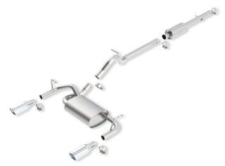 Borla 140459 Stainless Steel Cat Back Exhaust System for Wrangler 3.6L AT/MT 4WD 4 Door Automotive