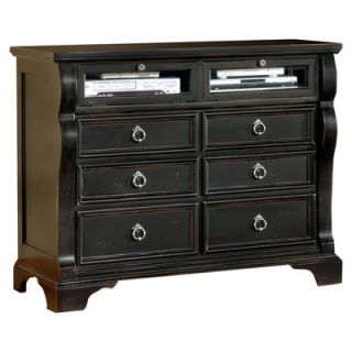 American Woodcrafters Carlisle 6 Drawer Media Chest 2900 232