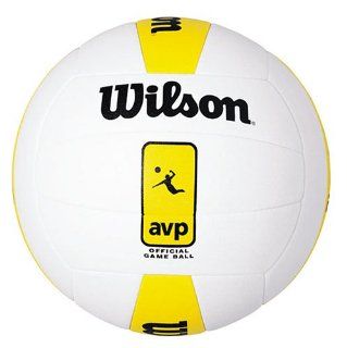 Wilson AVP Official International Game Ball Volleyball  Outdoor Volleyballs  Sports & Outdoors