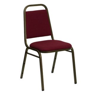 FlashFurniture Hercules Series Trapezoidal Back Stacking Banquet Chair with G