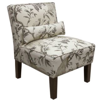 Skyline Furniture Roberta Fabric Slipper Chair 5705RBRWNT