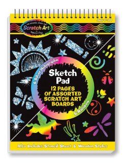 Melissa & Doug Scratch Art Sketch Pad Toys & Games