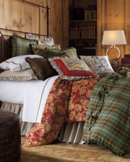 King Plaid Duvet Cover, 108 x 98   French Laundry Home