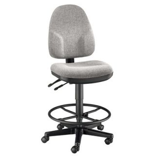 Alvin and Co. High Back Monarch Office Chair CH555 DH Color Medium Gray