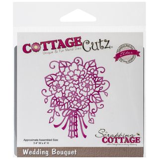 Cottagecutz Elites Die 3.4inx4in wedding Bouquet