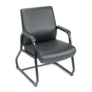 Boss Office Products Caressoft Guest Chair with Sled Base B709