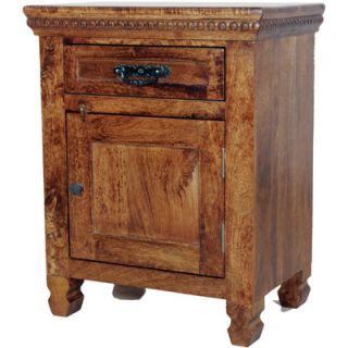 MOTI Furniture Enchanted 1 Drawer Nightstand 40014001