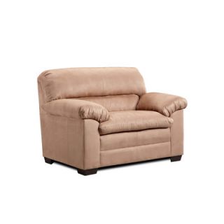 Simmons Upholstery Velocity Chair and a Half 3685_Chair Color Velocity Latte