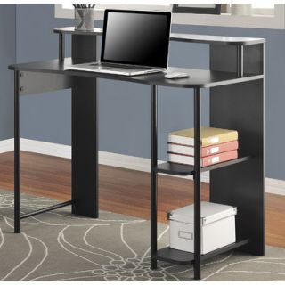 Altra Computer Desk and Bookcase Set 9389096/9389196 Finish Black