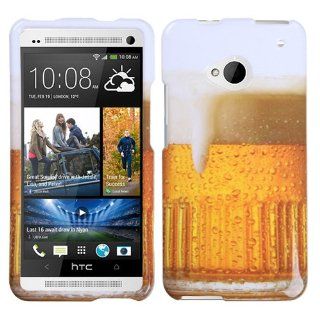 MYBAT HTCONEHPCIM909NP Slim and Stylish Snap On Protective Case for HTC One/M7   Retail Packaging   Beer Cell Phones & Accessories