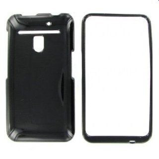 LG MS910 (Esteem)/ VS910 (Revolution) Black Protective Case Electronics