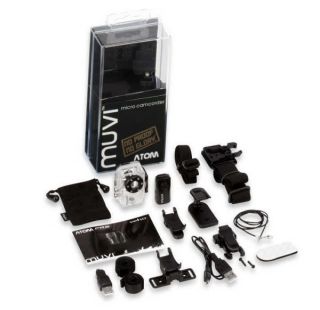 Veho Micro Muvi Atom Handsfree Camcorder with 4GB Memory and Waterproof Case      Electronics
