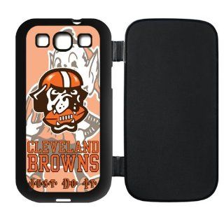 Cleveland Browns Flip Case for Samsung Galaxy S3 I9300, I9308 and I939 sports3samsung F0174 Cell Phones & Accessories
