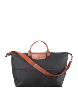 Le Pliage Expandable Travel Bag, Black   Longchamp