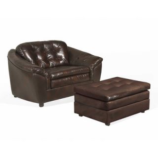 Serta Upholstery Chair and Ottoman XSQ1604