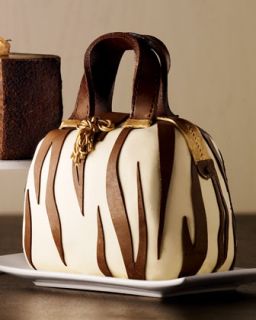 Zebra Striped Handbag Cake
