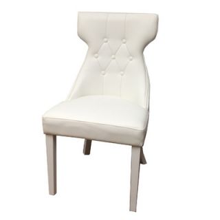 NOYA USA Parsons Chair FX500 Color Creamy White, Finish White
