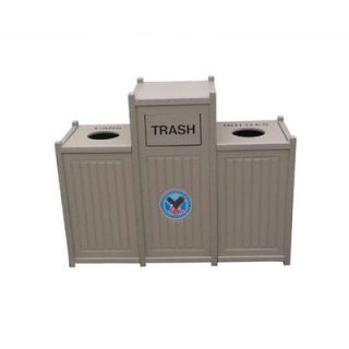 Eagle One Recycling Center C455 Finish Driftwood