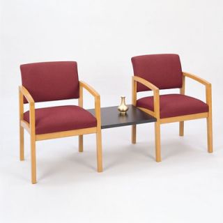Lesro Lenox Two Chairs with Connecting Table L2111G5