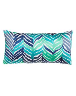 Tropical Leaves Pillow, 20 x 10   Trina Turk