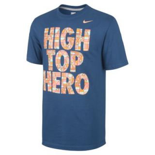 Nike High Top Hero Mens T Shirt   Space Blue