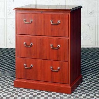 High Point Furniture Bedford 3 Drawer  File TR_3036DF Finish Mahogany