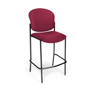 OFM Café 30.5 Bar Stool 404C  / 408C  Upholstery Color Wine