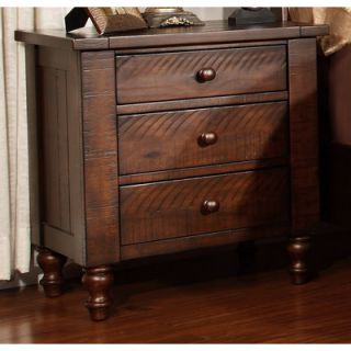 Mastercraft Collections 3 Drawer Nightstand 4833 NS