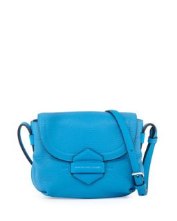 Half Pipe Pebbled Crossbody Bag, Blue Glow   MARC by Marc Jacobs