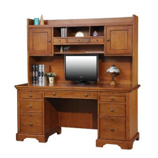 Winners Only, Inc. Flat Top Desk with 3 Drawer Hutch GT266F
