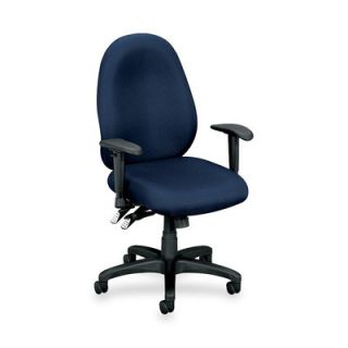 Basyx Mid Back High Performance Task Chair with Adjustable Arms BSXVL630VA Co