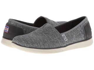 BOBS from SKECHERS Pureflex   Heathers Womens Slip on Shoes (Gray)