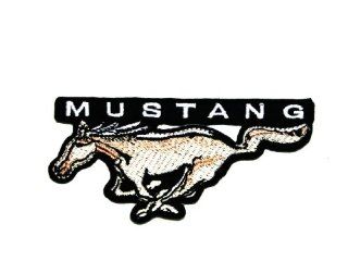Ford Mustang Motorsport Car Racing Team Clothing Polo Jacket Shirt Embroidered Iron on Patch