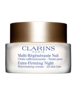 Extra Firming Night Rejuvenating Cream   All Skin Types   Clarins