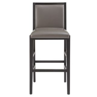 Sunpan Modern Thompson 29.5 Bar Stool with Cushion 4050 Seat Color Grey